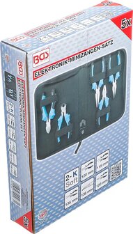 Bgs Technic Precisie-tang Set van 5 delig