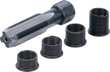 Bgs Technic Repair Kit voor Spark Plug Thread M14 x 1.25 mm 5 delig