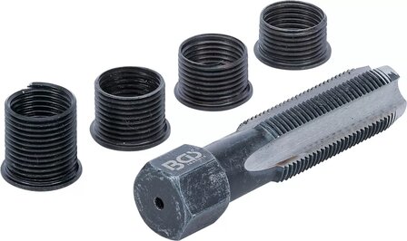 Bgs Technic Repair Kit voor Spark Plug Thread M14 x 1.25 mm 5 delig