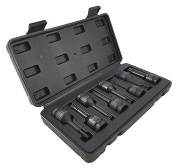 Krachtdoppen set 1/2 Torx 8-delige