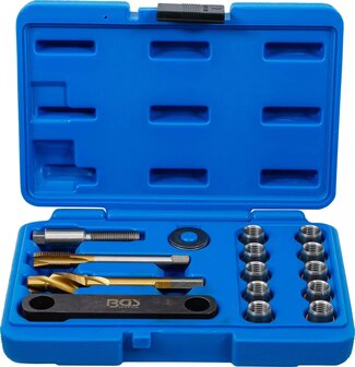 Bgs Technic 15 stuks Rem Schroefdraad reparatieset M12 x 1.5 VAG