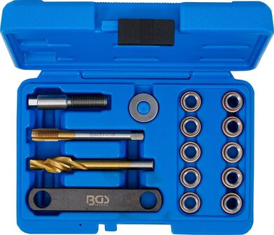 Bgs Technic 15 stuks Rem Schroefdraad reparatieset M12 x 1.5 VAG