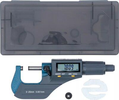 Bgs Technic Digitale micrometer 0 - 25 mm