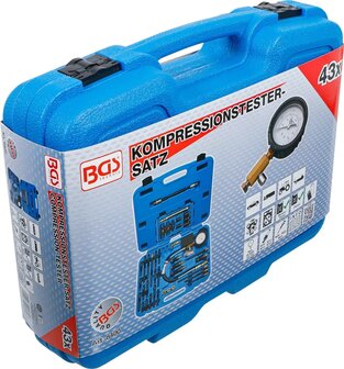 Bgs Technic Compressietestset voor benzine- en dieselmotoren