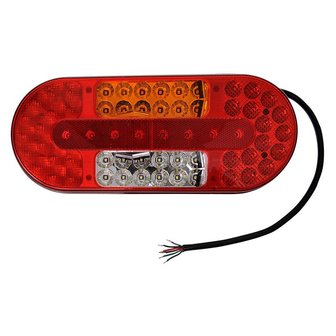 Achterlicht 6 functies 323x134mm 54LED rechts