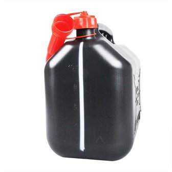 Jerrycan 10L kunststof zwart UN-gekeurd