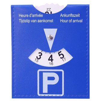 Parkeerschijf in polybag