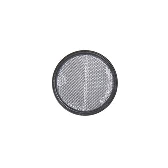 Reflector wit 58mm zelfklevend met grondplaat