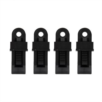 Tenttapijt clips set van 4 stuks