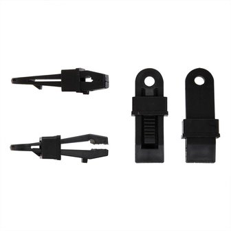 Tenttapijt clips set van 4 stuks