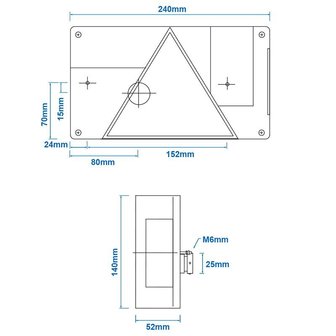 Asp&ouml;ck Multipoint I achterlicht rechts