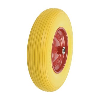 PU band met metalen velg 16&quot; 4.00-8