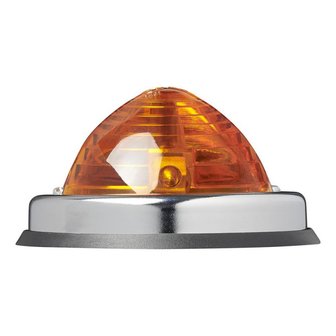 Zijmarkeringslamp oranje 70mm