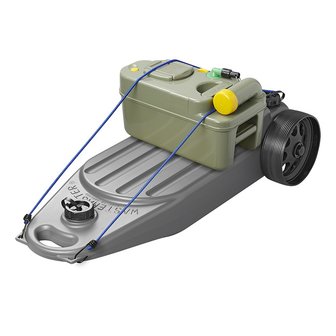 Wastemaster vuilwatertank 38L grijs