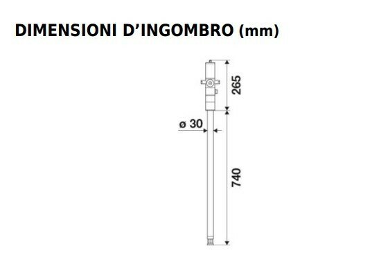 Pneumatische vetpomp R50:1, 50-6kg