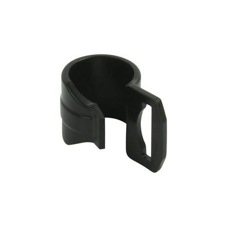 Tentclip 20-25mm met sleuf zwart