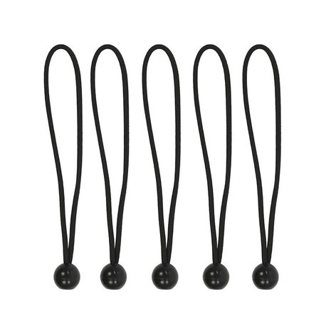 Tentspanner elastisch 25cm met plastic bal set van 5 stuks