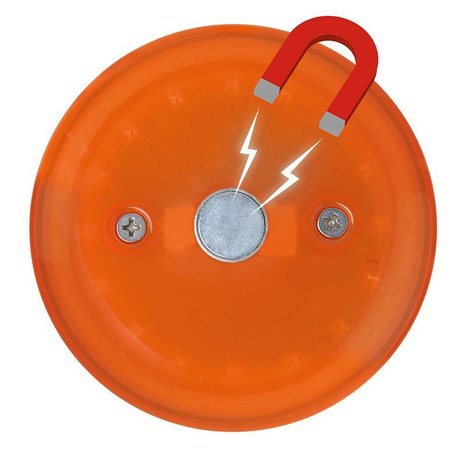 Waarschuwings-disk 16+8LED oranje