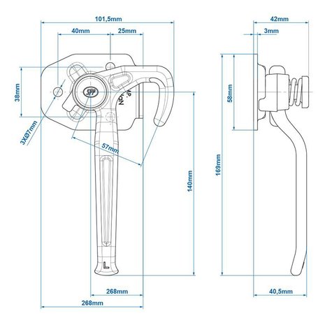 Klephaak links SPP ZB-16L