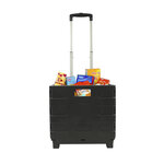 Transport trolley met inklapbare krat 25kg