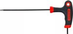 Schroevendraaier met T-greep en zijlemmet binnenzeskant/binnenzeskant met kogelkop 2,5 mm