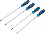 Schroevendraaierset extra lang T-profiel (voor Torx) T15 - T30 4-dlg