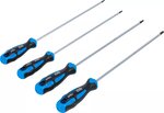 Schroevendraaierset extra lang T-profiel (voor Torx) T15 - T30 4-dlg