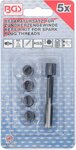 Bgs Technic Reparatieset voor vonk bougie schroefdraad M8 x 1,0 mm