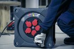 Professional Bouwplaats kabelhaspel KA 3100 5 IP44, 33m H07RN-F 3G1.5