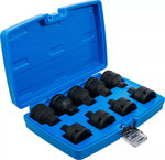 Bgs Technic Impact Bit doppenset 20 mm (3/4) aandrijving interne zeshoek, interne spline (voor XZN) 9 stks