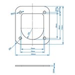 Montageplaat SPP PW-01