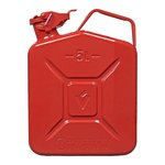 Jerrycan 5L metaal rood UN- & TüV/GS-gekeurd