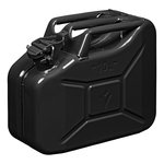 Jerrycan 10L metaal zwart UN- & TüV/GS-gekeurd