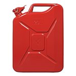 Jerrycan 20L metaal rood UN- & TüV/GS-gekeurd