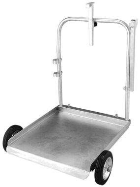 Trolley vaten 200 liter vet/olie/adblue met ketting