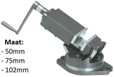 Precisiemachinevizieren, verticaal zwenkbaar