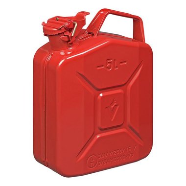 Jerrycan 5L metaal rood UN- & TüV/GS-gekeurd