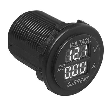 Volt-ampèremeter digitaal 6-30V / 0-10A