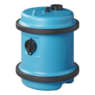 Aquaroll schoonwatertank 40L blauw